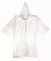 THIS IS FOR 2 THIN HOODED PONCHO FOR BAD WEATHER ETC , REUSABLE . ONE SIZE FITS ALL. FITS IN GLOVE BOX ,. PURSE ETC ,...