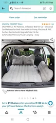CNAMOY Car Air Mattress - Camping Mattress. Its brand new, never used. I bought it from Amazon for 49.99 but I missed...
