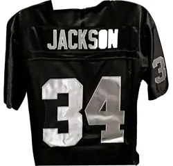 Mitchell & Ness. Black Raiders. Bo Jackson.