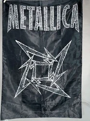 Vintage 1996 Metallica Load Satin Tapestry Flag Banner Concert Souvenir 41x30.