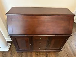 Pottery Barn Credenza/Secretary Desk. Made in 2006 and lightly used. See photos, unedited, taken 7/26/23 with an iPhone...