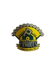 Cooperstown Dreams Park Trading Pins 2014 Long Island NY Three Villages Patriots.