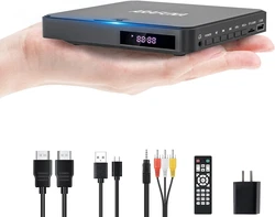 HD lifelike quality image give you a best viewing experience. Mini portable DVD players convenient for vacation,...