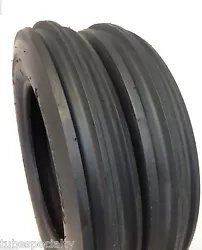 2 NEW 5.50-16 TRI RIB. TRACTOR TIRES WITH TUBES.