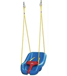 Pre-owned condition. Only used a few times my child didn’t really care for swinging.