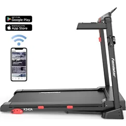 √Bluetooth APP function and Bluetooth Music function coexsit, making it a smart multifunctional treadmill. √ Easy...