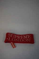 DS Supreme FW19 International Headband Red London Paris NY 100% Authentic! New.