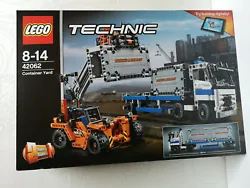 LEGO TECHNIC 42062. LEGO TECHNIC 42062-. Le transport du conteneur. Boite neuve et scellée. Container Yard.