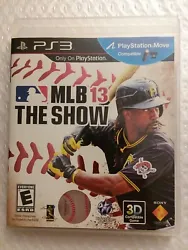 MLB 13: The Show (Sony PlayStation 3, 2013). Condition is Very Good. Shipped with USPS First Class.