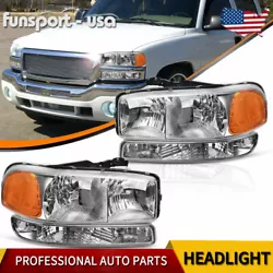Our headlights is designed to fit your exact make & model. For 2007 GMC Sierra 1500 Classic/ 1500HD Classic/2500HD...