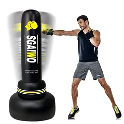 Freestanding Punching Bag with Stand: Standing approx. Importan Notes for this Adults Stand Punching Bag : The product...
