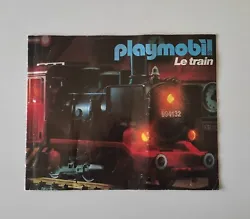 Catalogue Playmobil Le train 1984.