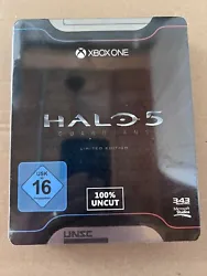 Vend le Steelbook Halo 5 Edition Limitée Xbox One PAL German Series S X. Le jeu est neuf sous blister. Envoi en...