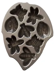 The Nordic Ware Backyard Bugs Pan makes eight fun bug-shaped cakes: two butterflies, two dragonflies, two ladybugs, and...