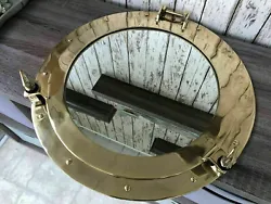 Working Porthole Opens & Closes. This is a Reproduction Item, Not Sold As Antique. This is a Reproduction Item, Not...