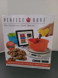 Perfect Bake App Controlled Smart Baking System Scale Cooking Set Mixing Bowls  Smart scale connects to your phone or...