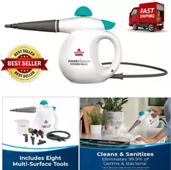 Includes cleaning tools and accessories to clean a variety of surfaces. Clean Tank Capacity: 6.6 oz. Carry Handle: Yes....