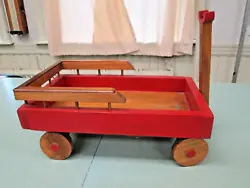 Steers nicely. Little Red Wagon.