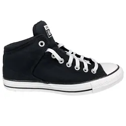 Style 151041F. Details include Canvas upper. High top design.