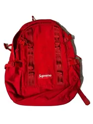 Supreme Backpack Bag FW20 Dark Red Pre-owned.