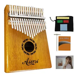Just need to use two thumbs to make a sound. Easy to use, simply pluck the kalimba tines to play, and practice your...