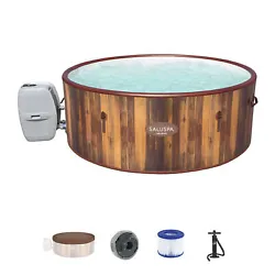 The spacious, round design of the Helsinki SaluSpa Hot Tub provides a soothing massage experience for up to 7 people....