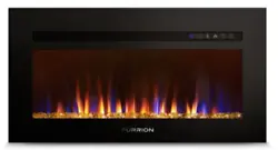 Furrion Electric RV Fireplace Features. FURRION TECHNOLOGY - Vibrationsmart™ and Climatesmart™ technology protect...