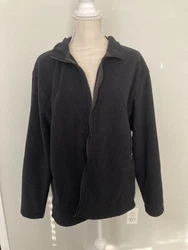 Patagonia Synchilla Fleece Jacket Polyester BLACK size mens large.