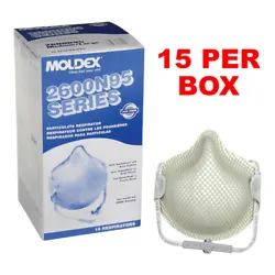 MOLDEX 2600 N95 HANDYSTRAP. HandyStrap allows mask to hang down loosely and comfortably around the users neck when not...