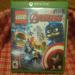 LEGO Marvels Avengers (Microsoft Xbox One, 2016). With case and manual