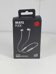 Beats by Dr. Dre Flex Wireless In-Ear Headphones - Smoke Gray Open box new / retail box may be torn
