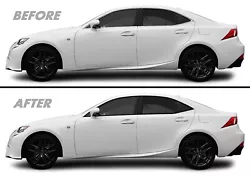 Vehicle Application:Lexus IS (Sedan). Our kits are precision computer pre-cut and are made with Premium High Quality...