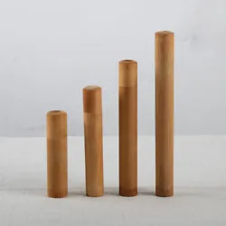 Type:Bamboo Tube. Size:As shown in the picture. Color:As picture.