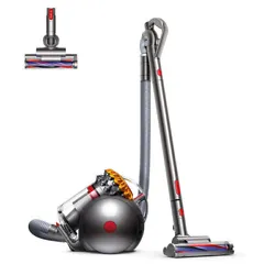 Self-righting technology Dyson Big Ball canister vacuums are monostatic: they have a single stable resting point. Dyson...