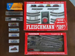 Lot de Trains électrique Fleischmann et Roco - Start Set “piccolo” 9315 Fleischmann. - Complete Set “piccolo...