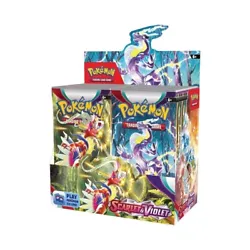 Pokémon Scarlet And Violet Booster Box 36pk Factory Sealed 