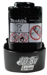 MAKITA DORIGINE  Batterie 10,8 V 1,5 Ah. art. BL1013 Batterie lithium-ion dorigine Makita pour les outils de 10,8...