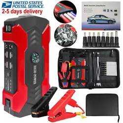 Battery Capacity: 99800mAh. Item Type: Car Jump Starter. Including integrated circuit board, including software and...