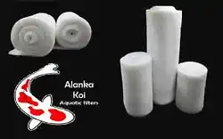 OUR BONDED FIBER CLEANS BY REMOVING SUSPENDED MATER IN THE WATER, MAKING YOUR WATER CLEARER AND HELPING YOUR FILTER...