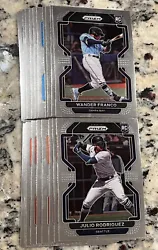 2022 Panini Prizm Baseball Trading Cards. Veterans and Rookies! Complete your set!