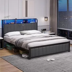 This bed is a nightstand, charging station, and comfortable bed all rolled into one. RGB LED Lights Spruce Up Your Own...