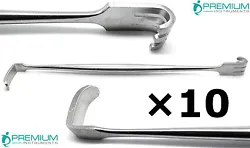 Senn Muller is a handheld, double-ended retractor used to retract primarily surface tissue. It is often used in plastic...