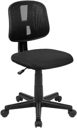 Effectively switch between tasks with 360 degrees of swivel motion. [_Our chair conforms to ANSI/BIFMA standard...