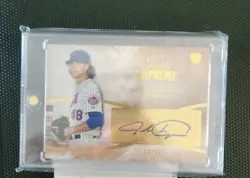 2014 Jacob DeGrom Topps Supreme Auto 10/35 Mets New York RC Rookie. Ships first class. Shipping costs more for...