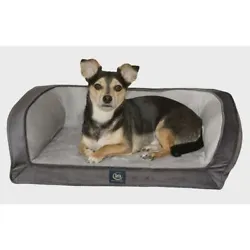 Reducing joint pressure and discomfort, this Serta dog bed is an ideal choice for older and active dogs. Your dog can...