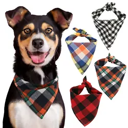 This dog bandana collar makes your pet look fashionable and adorable for every occasion. Dog bandanas are made of...