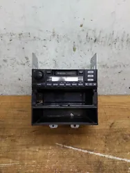 MASS USED AUTO PARTS 00 01 02 Subaru Legacy Outback AM FM cassette radio receiver OEM 86201AE08A. Condition is Used....