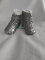 Surpize by Stride Rite Winter Fauz Fur Booties Size M (12-18M).