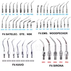 Dental Ultrasonic Scaler Tip Scaling Perio dontics Endodontics Fit EMS Woodpecker G P E. for EMS Woodpecker dental...
