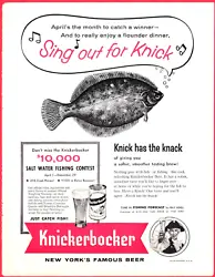 Original magazine ad from 1958.